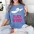 Educated Women Graduation Shirt Women's Comfort Colors T-Shirt Blue Jean