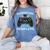 Elementary School Level Complete Gamer Graduation Women's Comfort Colors T-Shirt Blue Jean