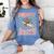 EMT Graduation Class Of 2024 Emergency Medical Tech Medic Women's Comfort Colors T-Shirt Blue Jean