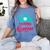 EMT Trauma Queen Paramedic Student T-Shirt Graduation Women's Comfort Colors T-Shirt Blue Jean