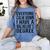 Everyone Calm Down Bachelors Degree Graduation T-Shirt Women's Comfort Colors T-Shirt Blue Jean
