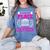 Female Lawyer Women Law Student Graduation Bar Exam Women's Comfort Colors T-Shirt Blue Jean