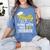 Finally Done With This BS Class Of 2025 College Graduation Premium Tri-Blend Women's Comfort Colors T-Shirt Blue Jean