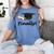 Finally I'm Graduate Graduation Women's Comfort Colors T-Shirt Blue Jean