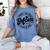 Forget The Grad Mom Survived Class Of 2025 Graduation 2025 Women's Comfort Colors T-Shirt Blue Jean