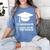 Funny Graduate Joke Mens Womens Graduation Gifts Women's Comfort Colors T-Shirt Blue Jean