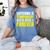 FUnny MBA Student Mastered It Masters Degree Graduation Women's Comfort Colors T-Shirt Blue Jean