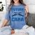 Future CRNA Nurse Anesthetist Student Nursing RN Graduation Women's Comfort Colors T-Shirt Blue Jean