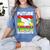 Future HBCU African American Gradute Graduation Women's Comfort Colors T-Shirt Blue Jean