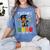 Future HBCU Grad History Boy Graduation HBCU Kids Women's Comfort Colors T-Shirt Blue Jean
