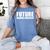 Future Marine Engineer College Graduate Graduation Women's Comfort Colors T-Shirt Blue Jean