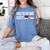 GED Graduation For Him Her Women Men GED Graduate Women's Comfort Colors T-Shirt Blue Jean