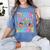 Goodbye 1st Grade Graduation To 2nd Grade But First Summer Women's Comfort Colors T-Shirt Blue Jean