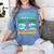 Goodbye 5th Grade Graduation To 6th Grade Hello Summer Kids Women's Comfort Colors T-Shirt Blue Jean