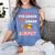 Goodbye 7th Grade Graduation To 8th Grade Hello Summer Women's Comfort Colors T-Shirt Blue Jean