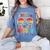 Goodbye Pre-k Graduation Kindergarten Summer Break Graduate Women's Comfort Colors T-Shirt Blue Jean