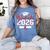 Graduate 2026 For Class Of 2026 Graduation Women's Comfort Colors T-Shirt Blue Jean