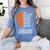Graduate Senior Class 2020 Graduation Basketball Player Women's Comfort Colors T-Shirt Blue Jean