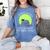 I Graduated Can I Go Back To Bed Now Cat Graduation For Men Women Girls Kids Women's Comfort Colors T-Shirt Blue Jean