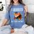 I Graduated Can I Go Back To Bed Sleepy Red Panda Graduation Women's Comfort Colors T-Shirt Blue Jean