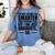 I Graduated Graduation Seniors Him Or Her Women's Comfort Colors T-Shirt Blue Jean