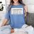 I Graduated Now I'm Like Smart & Stuff Tee Graduation Shirts Women's Comfort Colors T-Shirt Blue Jean