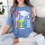 I Did It Graduation 2026 Graduate Class Of 2025 Senior 26 Women's Comfort Colors T-Shirt Blue Jean