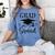 Graduation Grad Squad Women's Comfort Colors T-Shirt Blue Jean