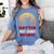 Graduation Hotter By One Degree T-Shirt Women's Comfort Colors T-Shirt Blue Jean