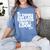 Graduation Graduation I'm Smarter Than I Look Women's Comfort Colors T-Shirt Blue Jean