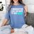 Graduation Shirt For Him Her Can I Go Back To Bed Women's Comfort Colors T-Shirt Blue Jean