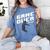 Graduation Shirt Senior Gamer T-Shirt 2019 Grad Gift Women's Comfort Colors T-Shirt Blue Jean