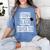 Graduation Young Educated For Men And Women Women's Comfort Colors T-Shirt Blue Jean