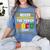 HBCU Grad Historically College Graduation Women's Comfort Colors T-Shirt Blue Jean