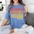 High School Level Complete Class Of 2024 Senior Graduation Women's Comfort Colors T-Shirt Blue Jean