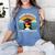 High School Level Complete Graduation Senior Students Women's Comfort Colors T-Shirt Blue Jean