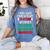 Hilarious Preschool Graduation Mom Dad Meme Preschooler Women's Comfort Colors T-Shirt Blue Jean