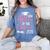 Now Hotter By One Degree 2019 T Shirt Graduation Women's Comfort Colors T-Shirt Blue Jean
