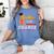 Hotter By One Degree Class Of Graduation 2019 Women's Comfort Colors T-Shirt Blue Jean
