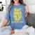 Ight Imma Head Out Class Of 2020 Graduation Meme Women's Comfort Colors T-Shirt Blue Jean