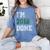 I'm 2018 Done Senior Graduation T-Shirt Class 2018 Women's Comfort Colors T-Shirt Blue Jean