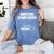 Industrial Degree Loading Student Graduation Women's Comfort Colors T-Shirt Blue Jean
