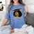 Its Doctor Actually Graduation Healthcare Afro Women Women's Comfort Colors T-Shirt Blue Jean