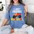 I Just Crushed Preschool Monster Graduation Pre-K Shirt Women's Comfort Colors T-Shirt Blue Jean