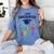 I Just Graduated 5th Grade Graduation Class 2022 Graduate Women's Comfort Colors T-Shirt Blue Jean