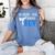 Karate Boy 10 Year Old Kids Shirt Graduation Women's Comfort Colors T-Shirt Blue Jean