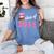 Kids Class Of 2031 Back To School Graduation T-Shirt Women's Comfort Colors T-Shirt Blue Jean