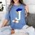 Kids Initial J Letter For Boys Preschool Graduation Kindergarten Women's Comfort Colors T-Shirt Blue Jean