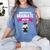 Kids Kindergarten Graduate 2018 Graduation Girls Women's Comfort Colors T-Shirt Blue Jean