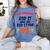 Kids My Mommy Did It Graduation Mom Graduate Women's Comfort Colors T-Shirt Blue Jean